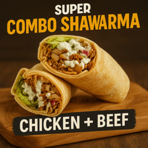 Combo Shawarma (Chicken + Beef)